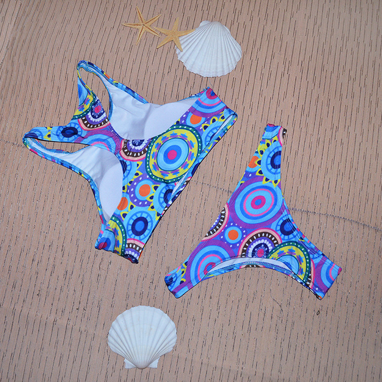 New Low Waist Triangle Bikinis High Neck Brazilian Swimwear Swimsuit Swimsuit Bikini Set Brazilian Beachwear Biquini - Image 2