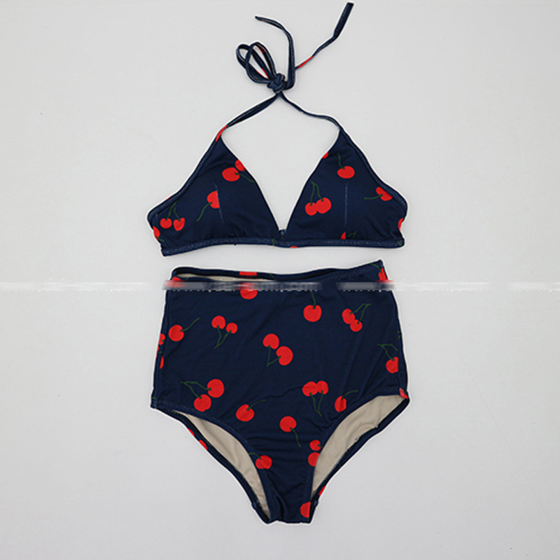 Cherry Print Sexy Spa Swimwear - Image 6