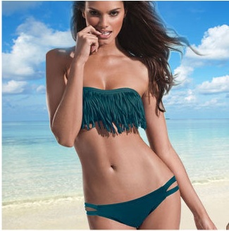 Fashion bra swimwear bikinis tassel female spa tourism suit aliexpress explosion - Image 4