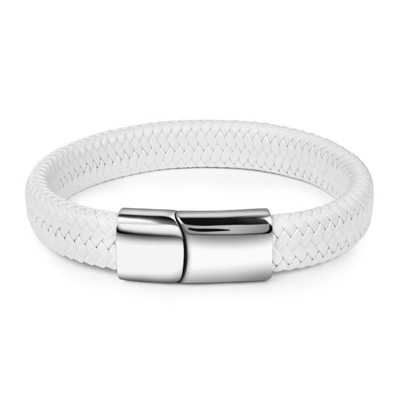 Classic Men Leather Bracelets - Image 9