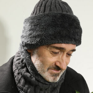 Woolen Hats For Middle-aged And Elderly Men In Winter Thicken Men's Knitted Hats For The Elderly