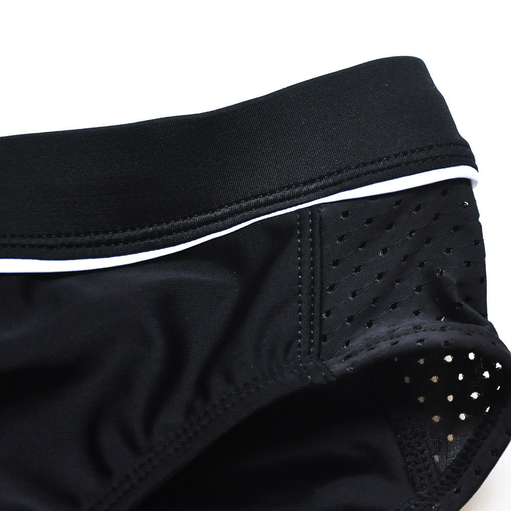 Men's Sexy Mesh Stitching Swim Briefs - Image 8