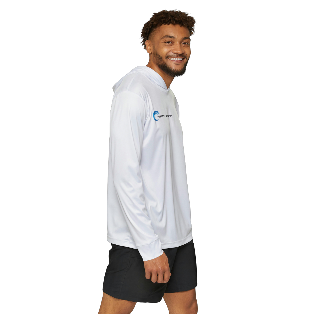 Rippn Surf Men's Warmup Hoodie - Image 6