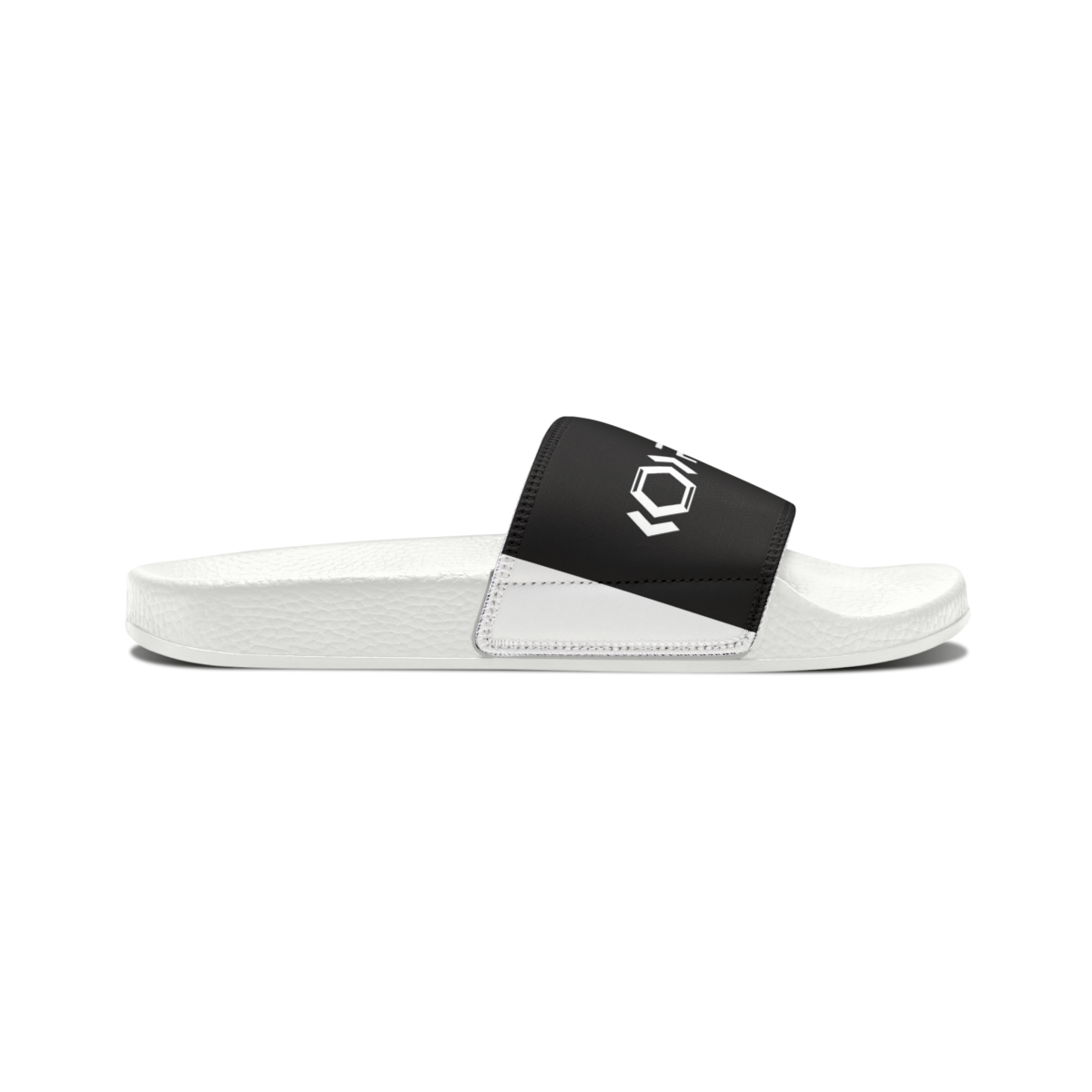 Ripped Men's Side Hex Sandal(Black/White) - Image 6