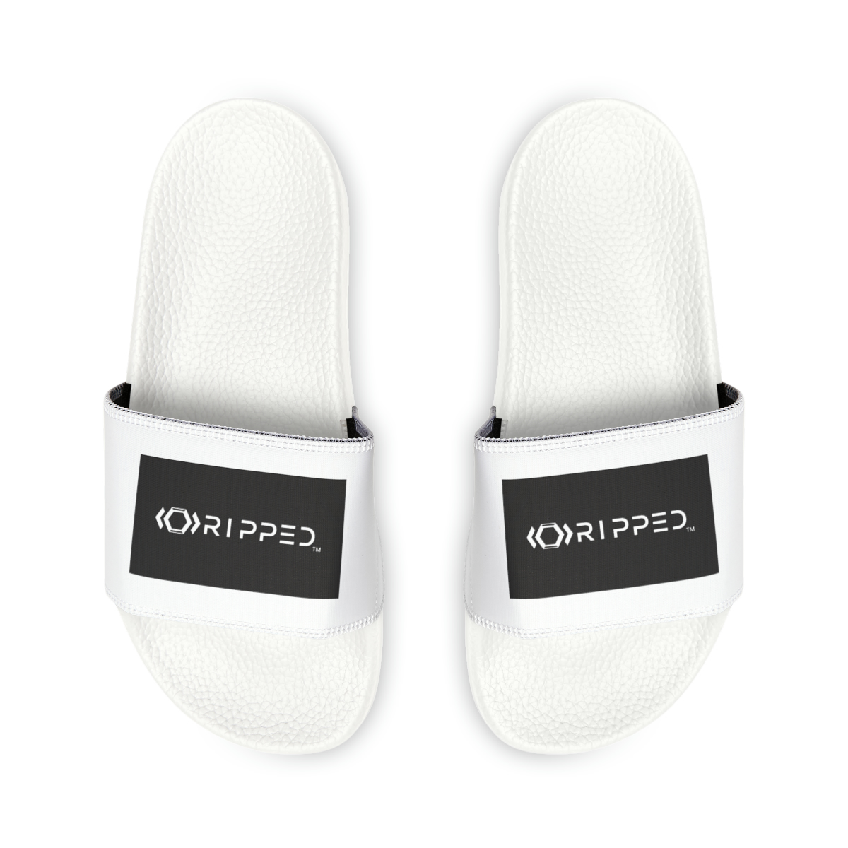 Ripped Men's Sandal(Black/White)