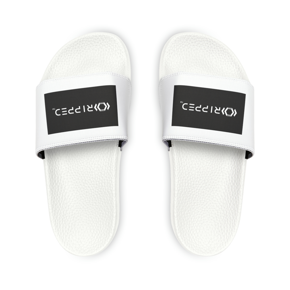 Ripped Men's Sandal(Black/White) - Image 2