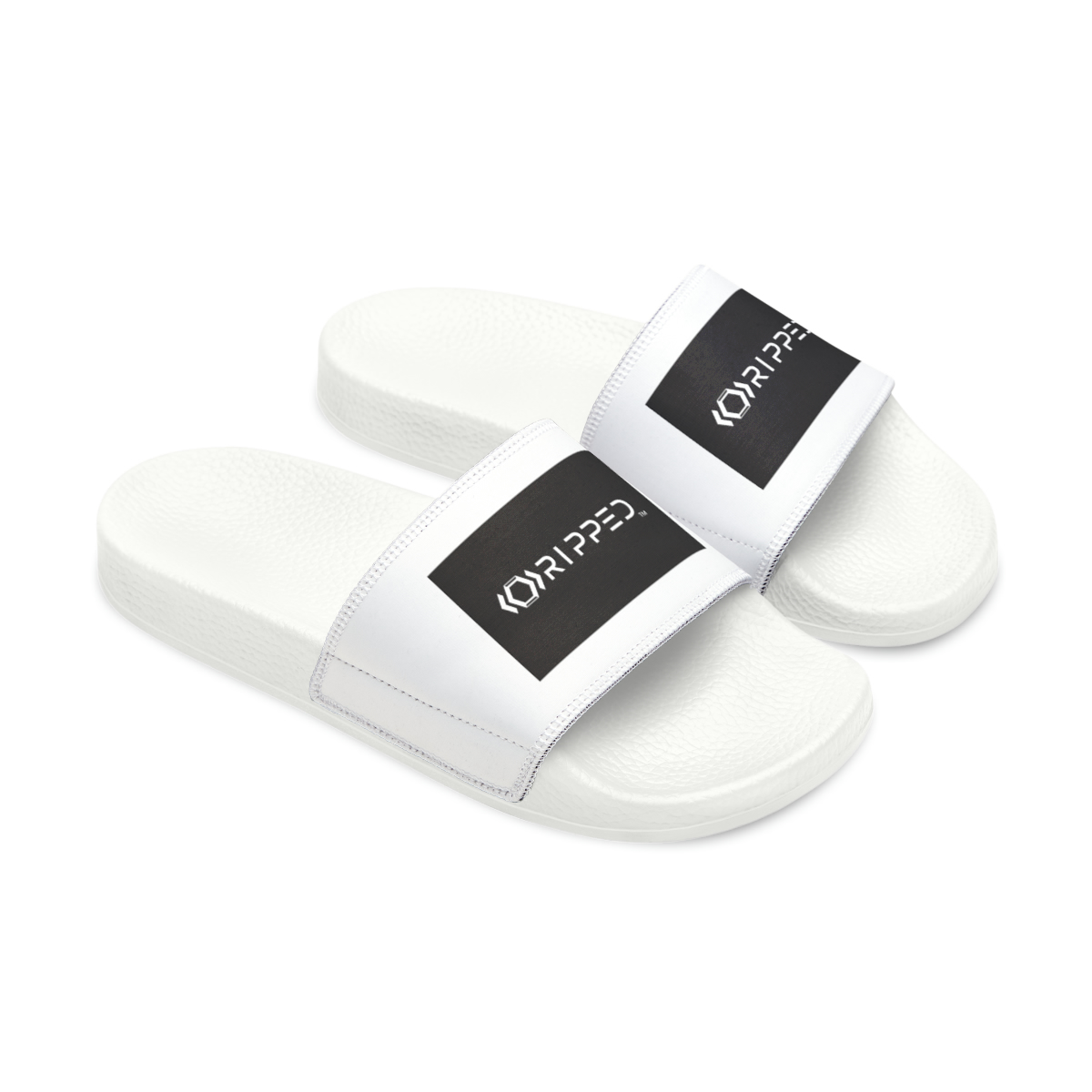 Ripped Men's Sandal(Black/White) - Image 7
