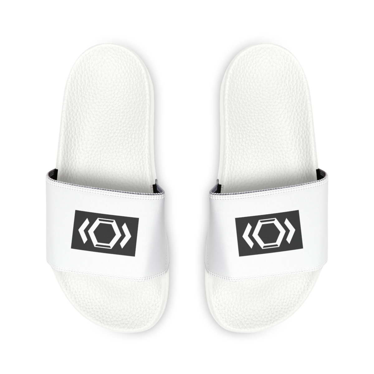 Ripped Men's Double Ripped Hex Sandal(Black/White)
