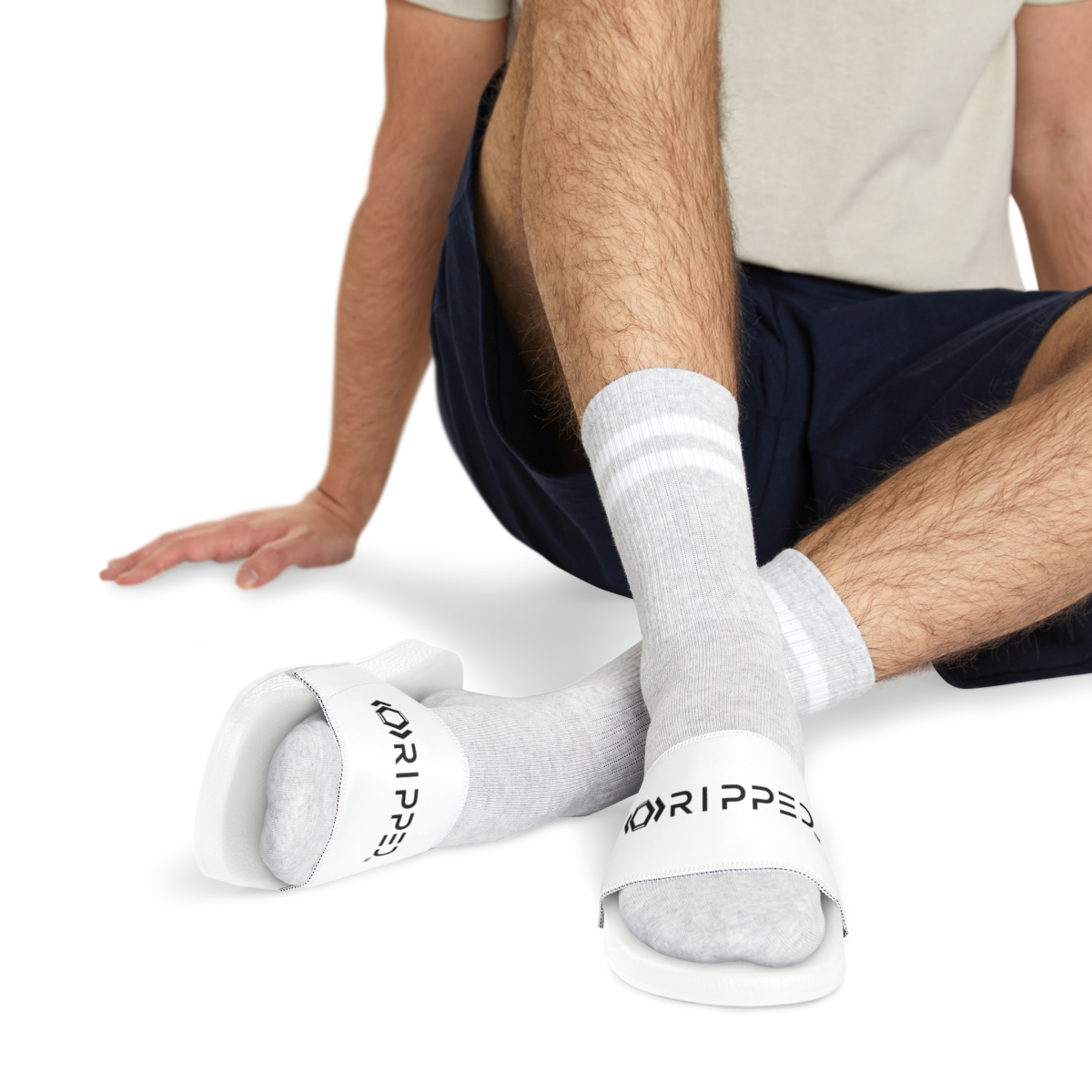 Ripped Men's Slide Sandal - Image 10