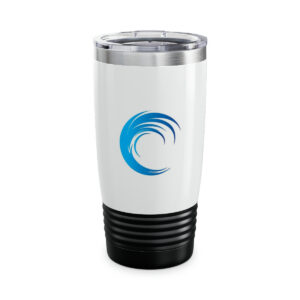Rippn Surf Wave Tumbler, 20oz(Black/White)