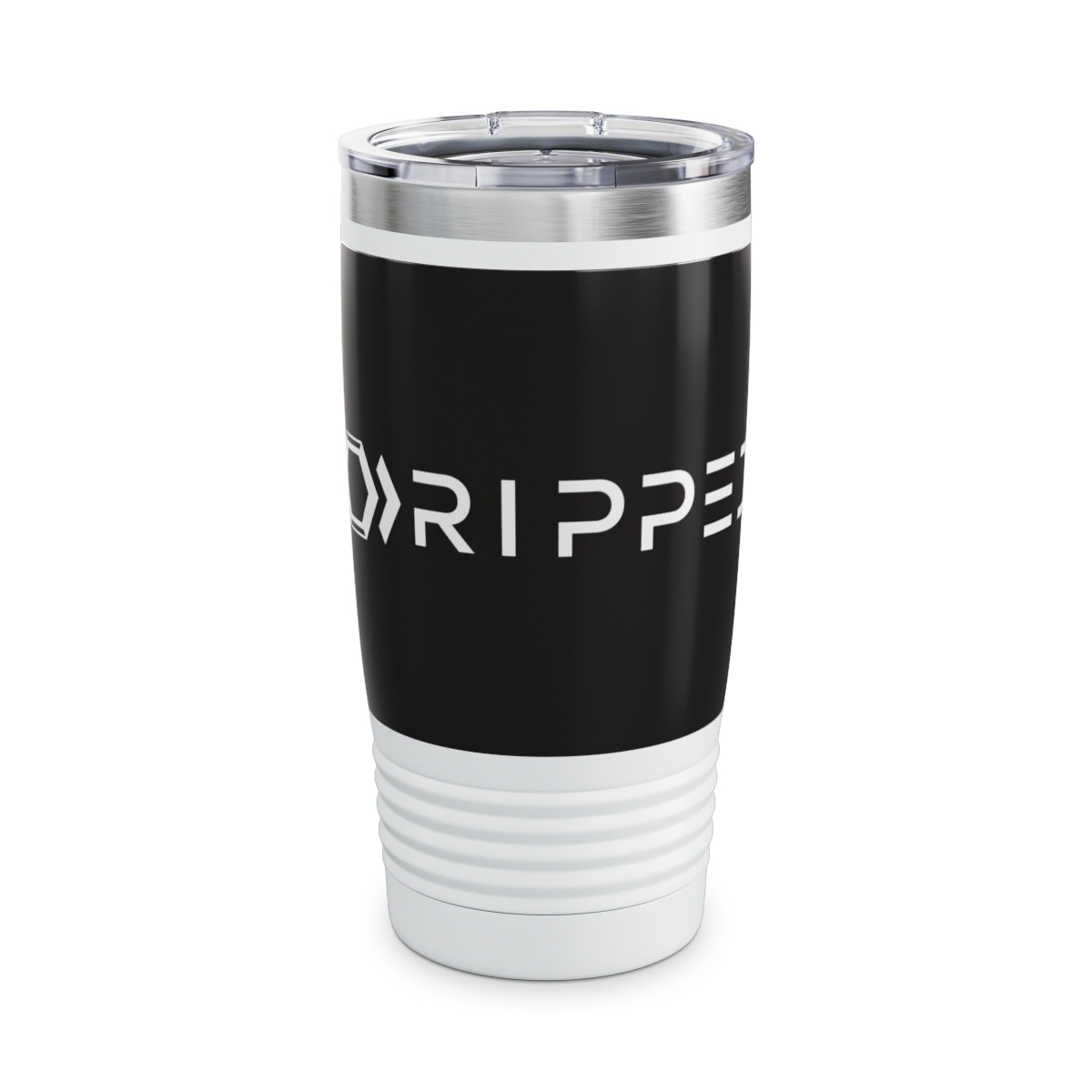 Ripped Tumbler, 20oz(Black/White)
