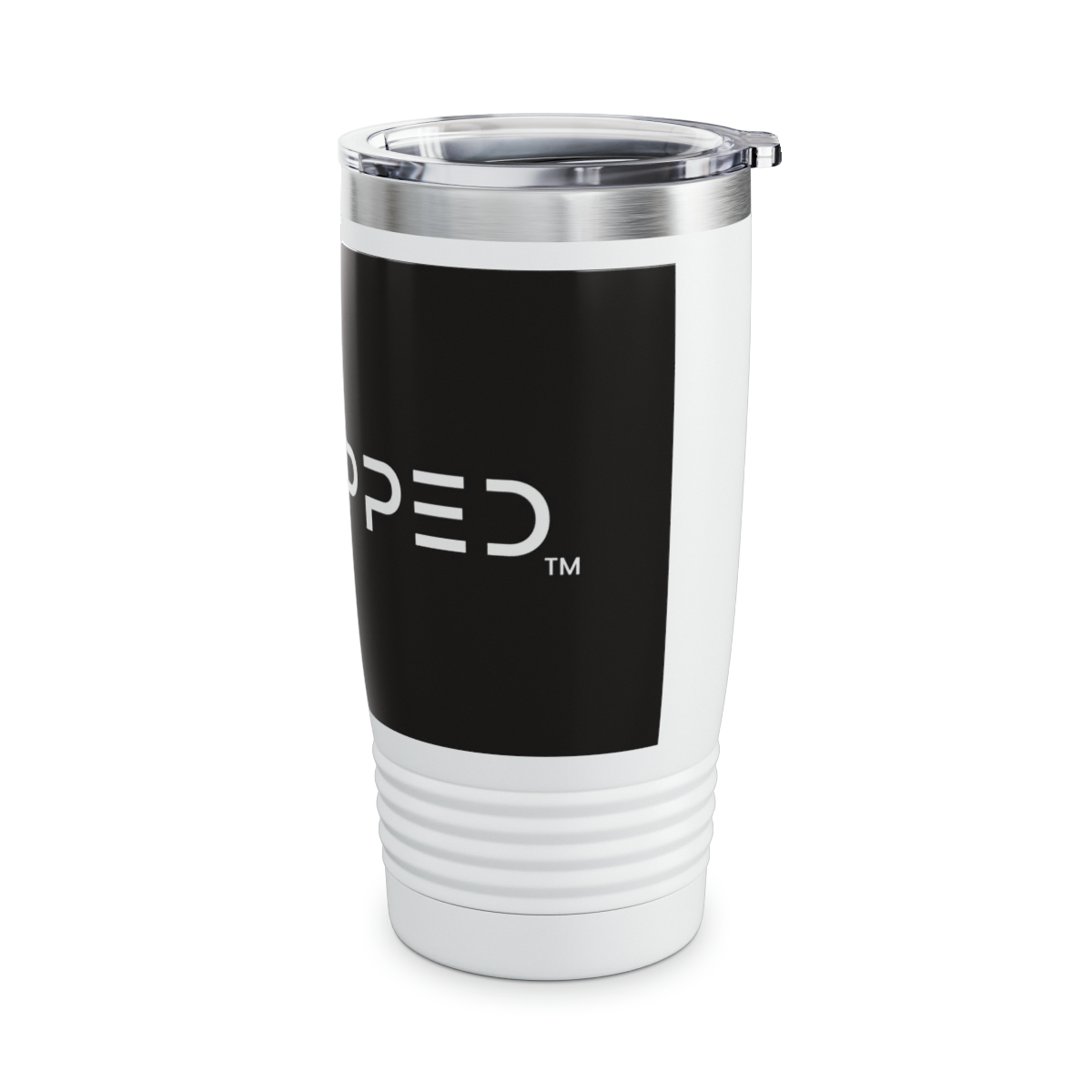 Ripped Tumbler, 20oz(Black/White) - Image 4