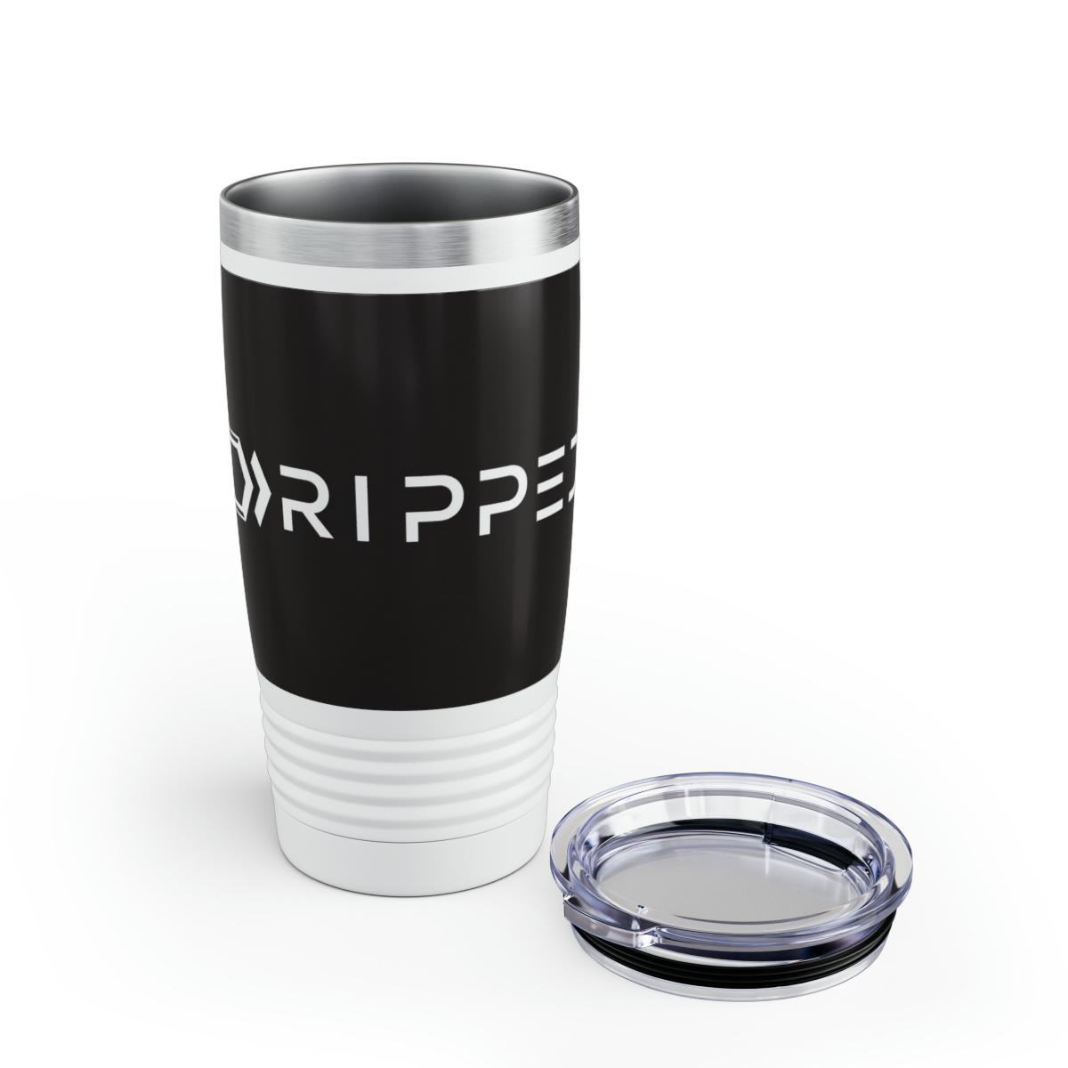 Ripped Tumbler, 20oz(Black/White) - Image 5