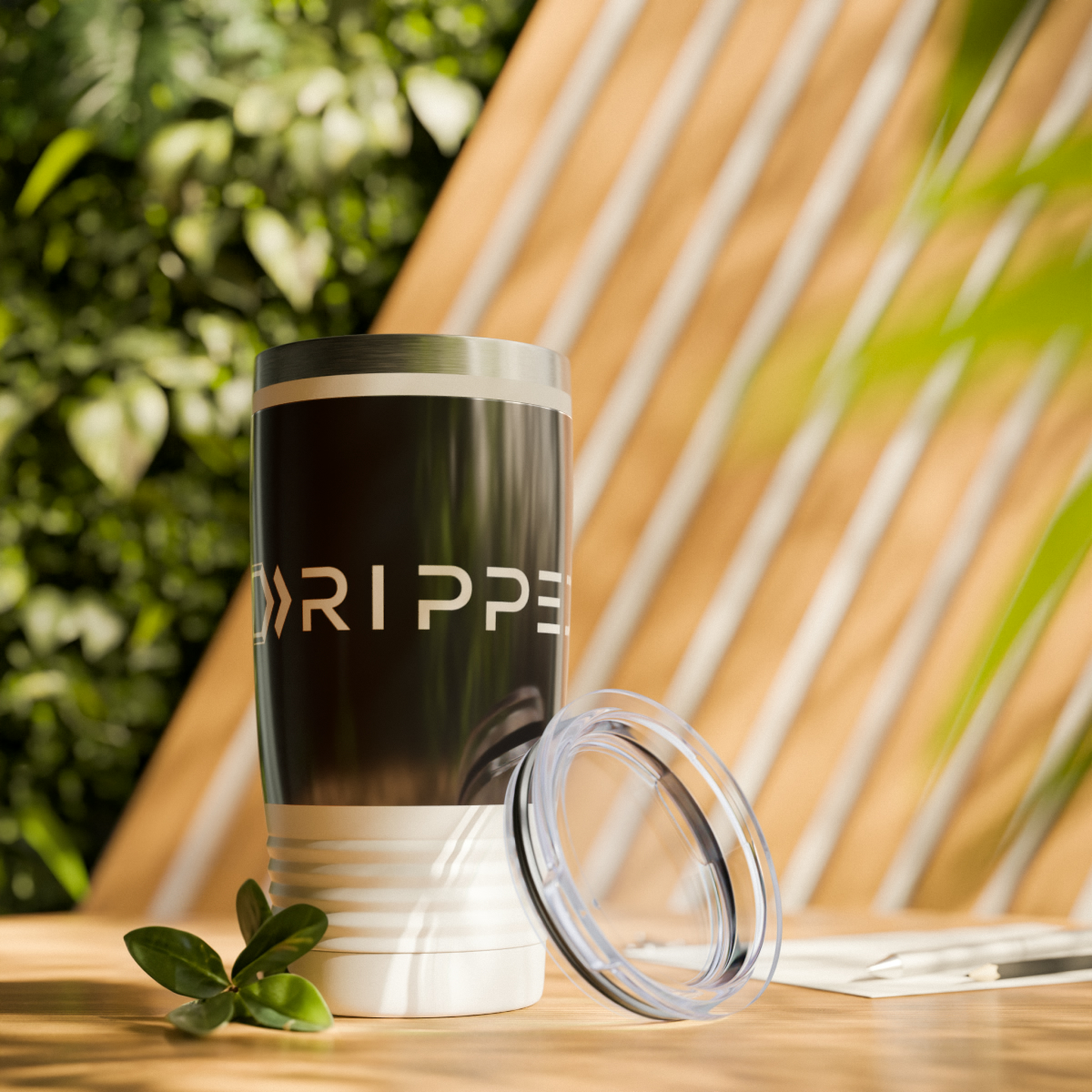 Ripped Tumbler, 20oz(Black/White) - Image 7