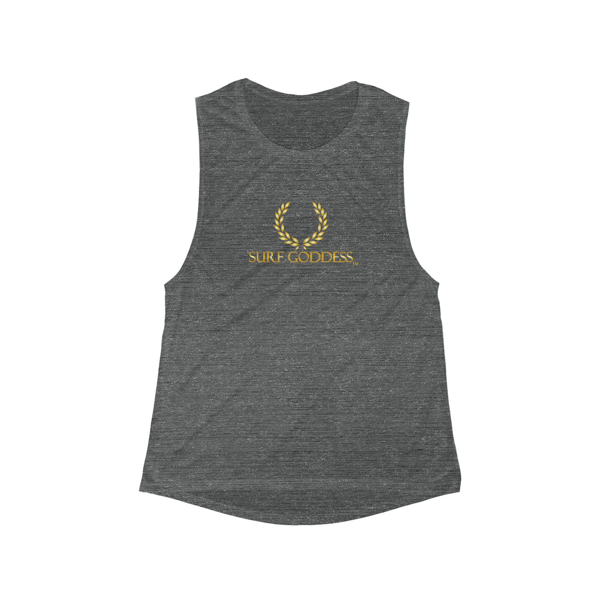Surf Goddess Women's Flowy Tank(Grey)