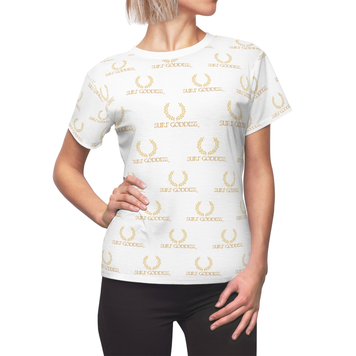 Surf Goddess Laurel Women's Cut & Sew Tee