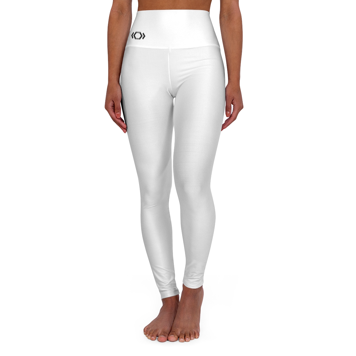 Ripped Upper Backside Frontside High Waisted Leggings - Image 2