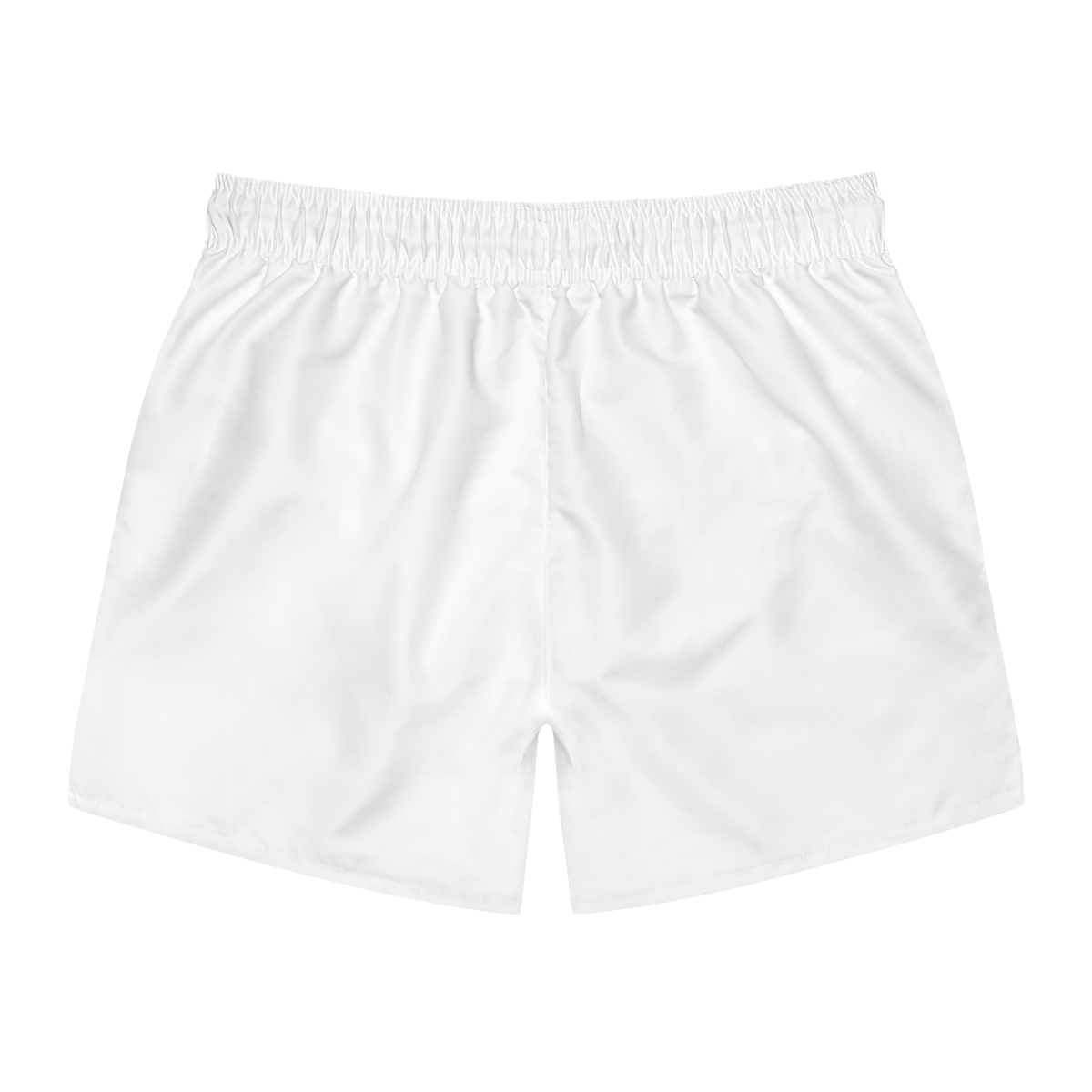 Ripped Men’s Swim Trunks(Black/White) - Image 3