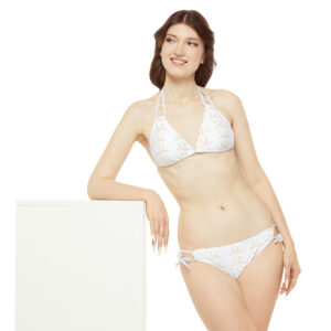 Surf Goddess Laurels Strap Bikini Set