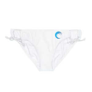 Rippn Surf Front and Backside Wave Loop Tie Side Bikini bottom