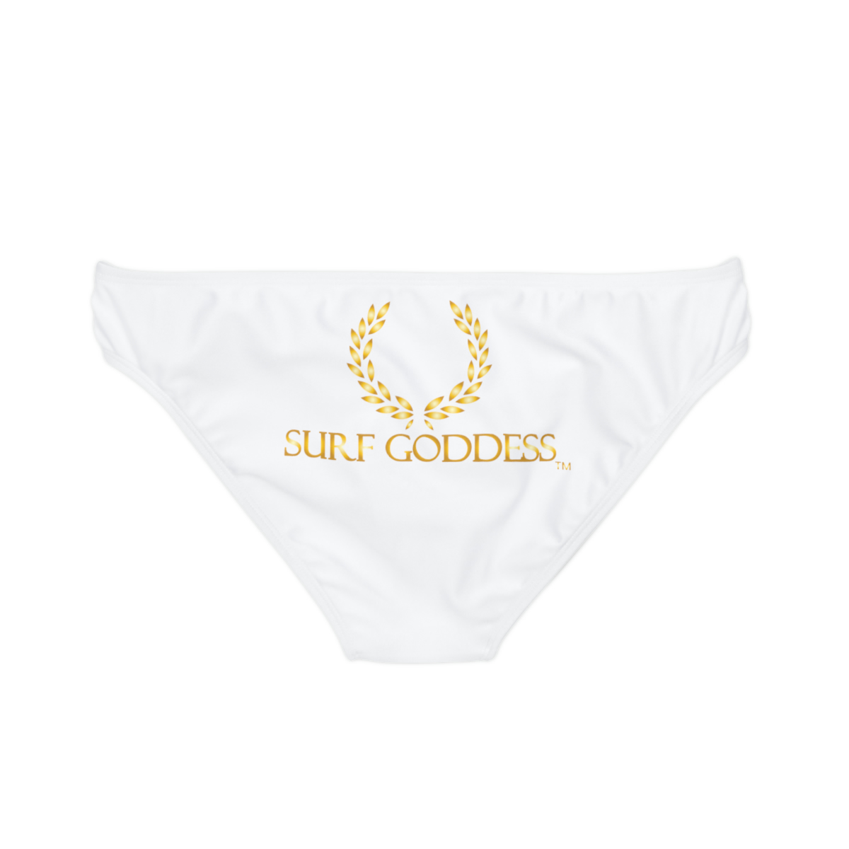Surf Goddess Front Laurels And Back Laurel Loop Tie Side Bikini bottom - Image 3