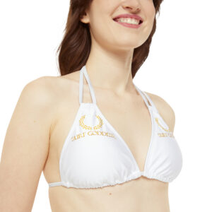 Surf Goddess Strap Triangle Bikini Top