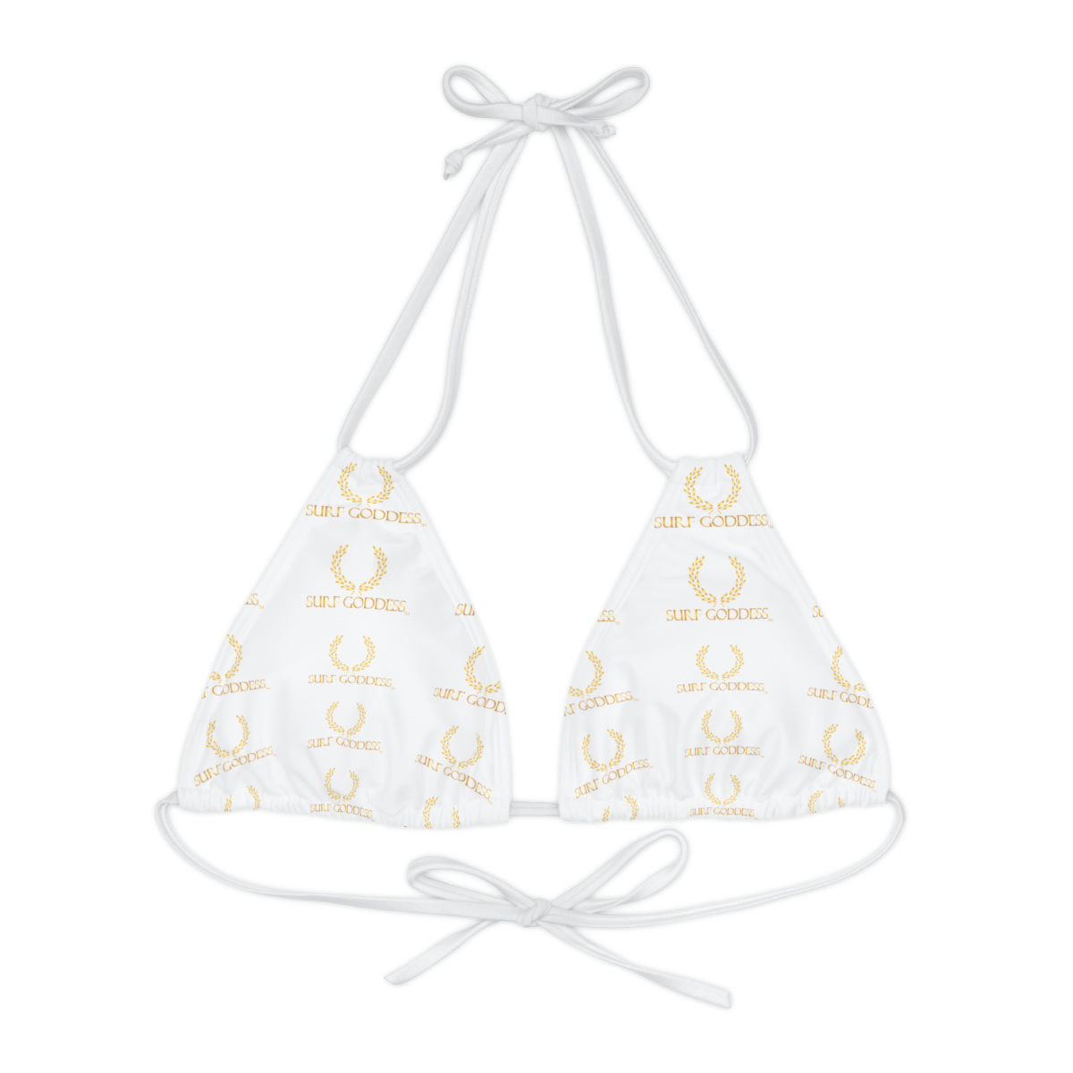 Surf Goddess Laurel Strap Triangle Bikini Top - Image 2