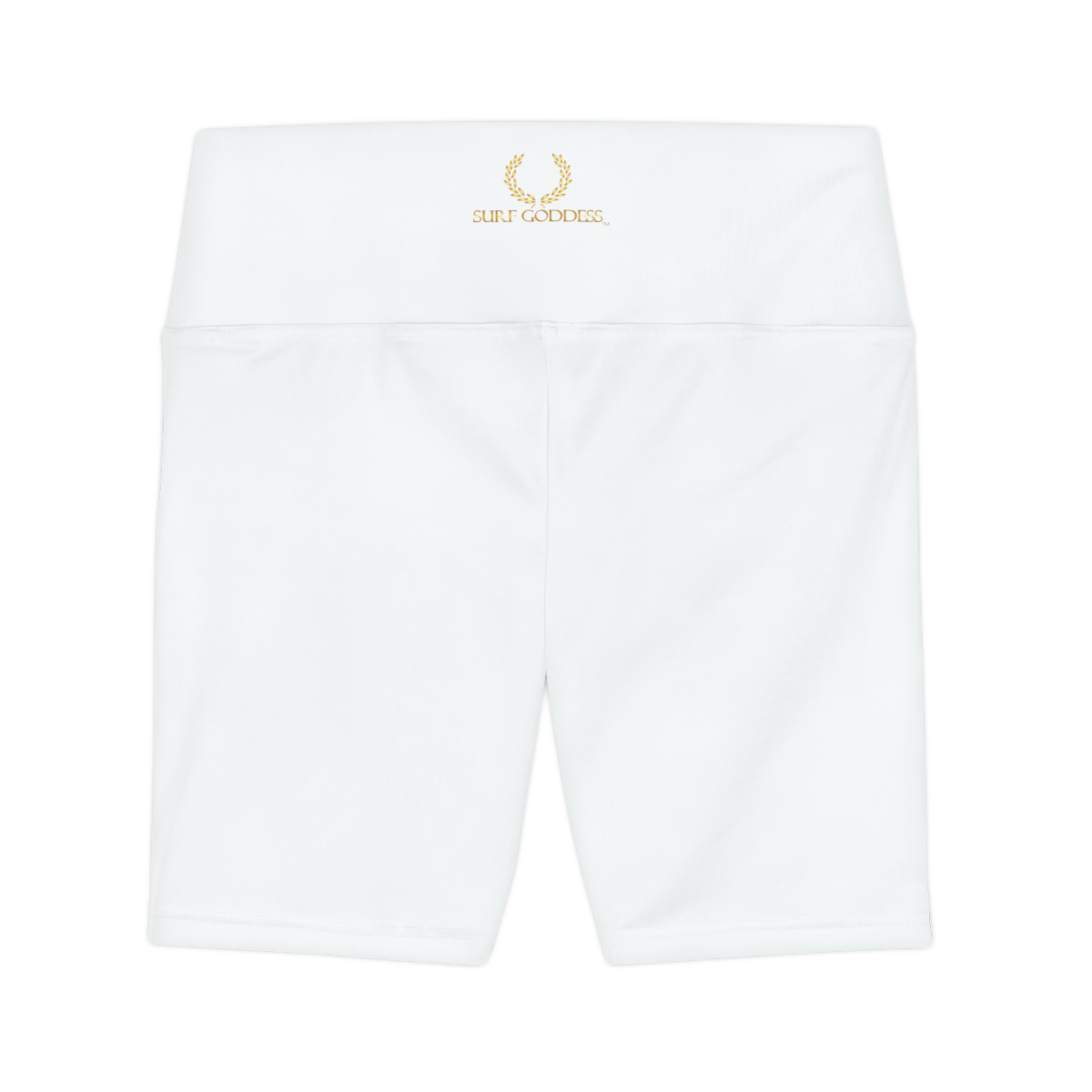 Surf Goddess Upper Backside and Front Laurel Women's Workout Shorts - Image 3