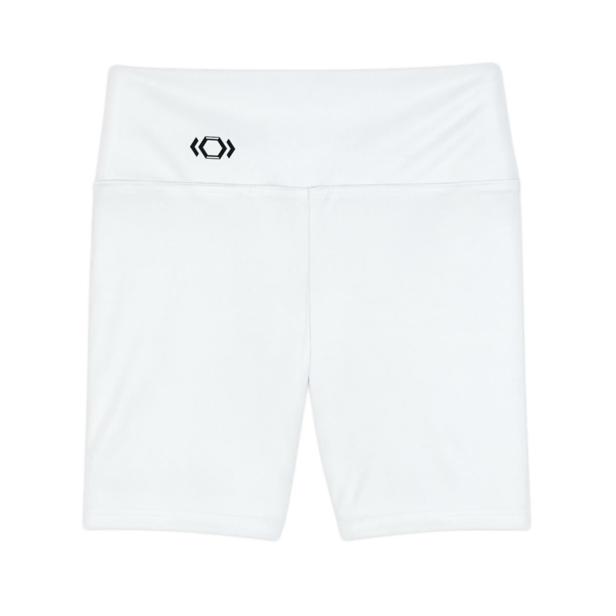 Ripped Upper Backside and Front Women's Workout Shorts - Image 2