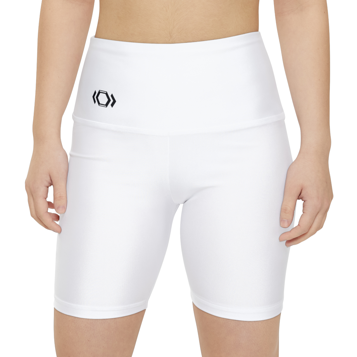 Ripped Upper Backside and Front Women's Workout Shorts - Image 4