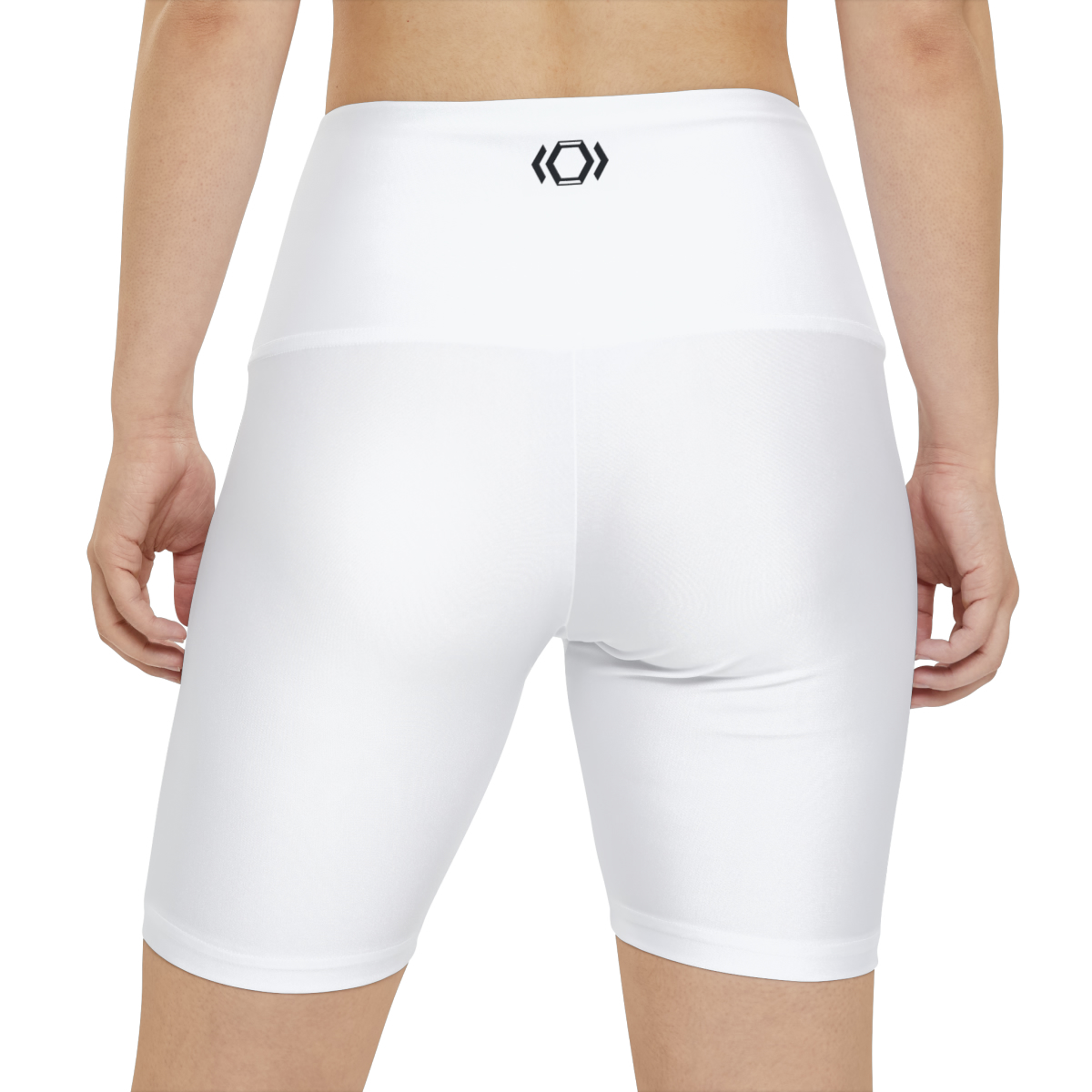 Ripped Upper Backside Women's Workout Shorts