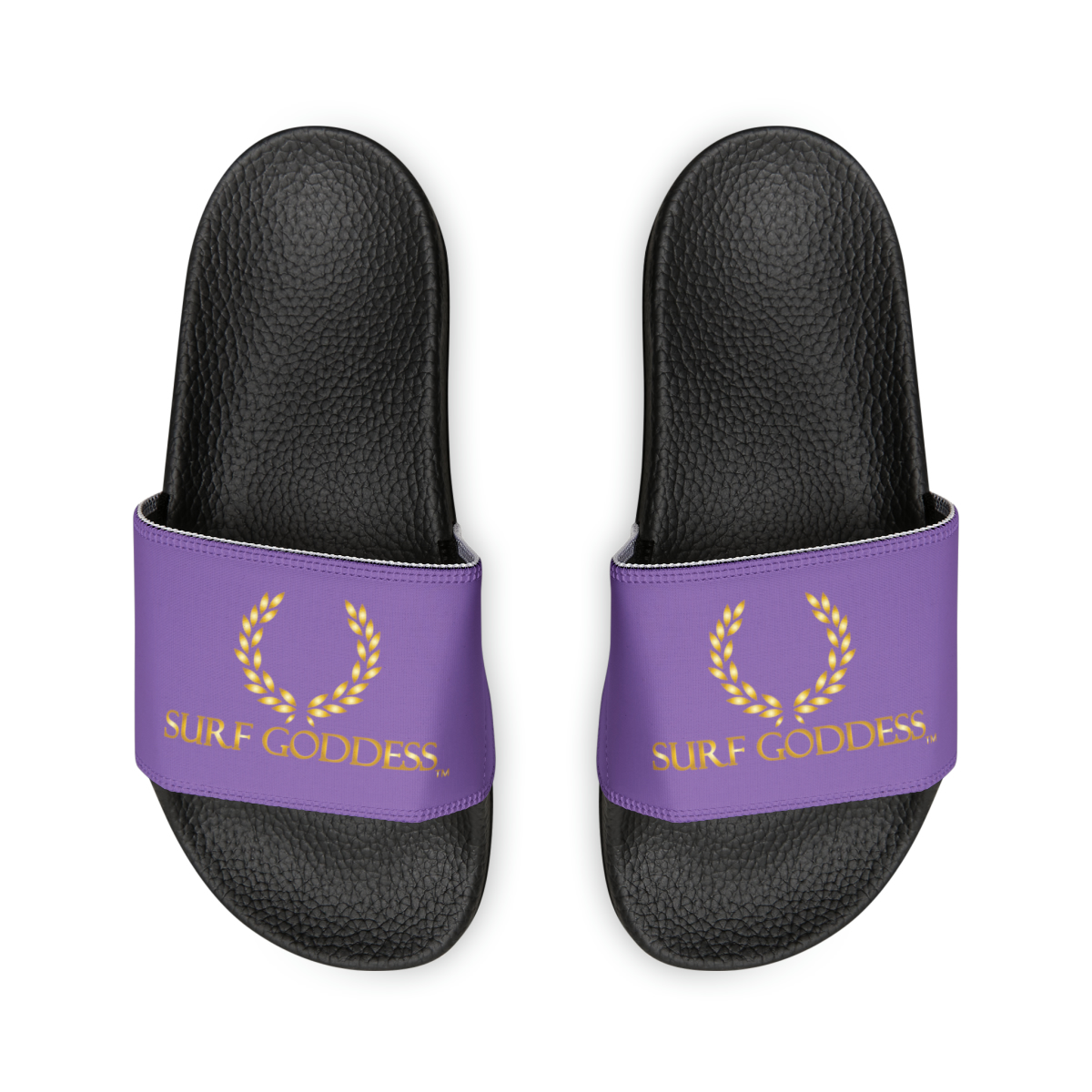 Surf Goddess Purple Sandals(Dark Soled)