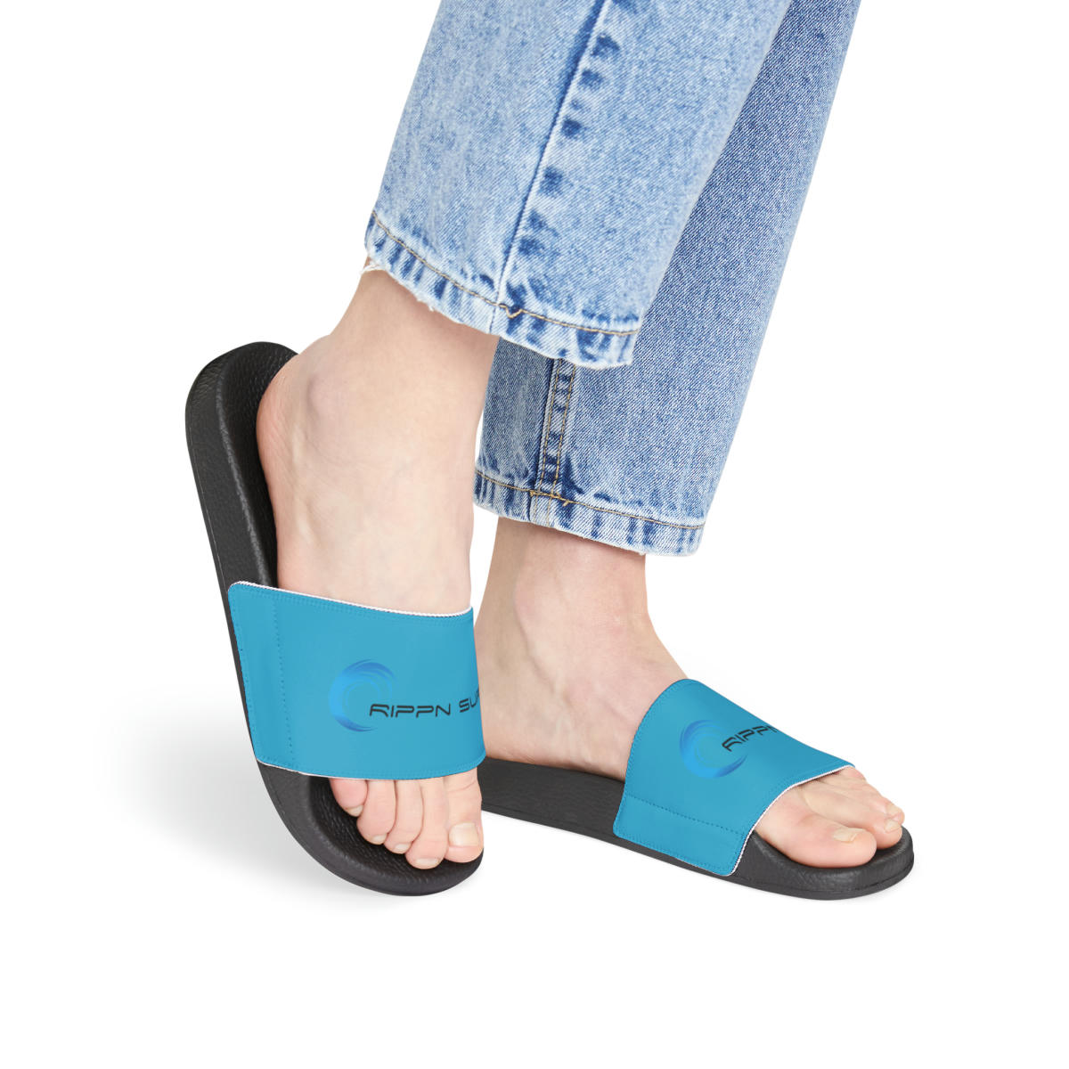 Rippn Surf Ocean Blue Women’s Sandals(Dark Soled) - Image 9