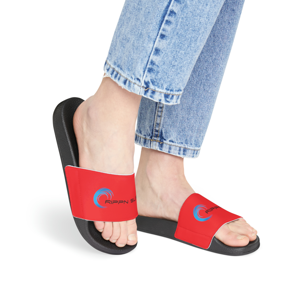 Rippn Surf Fire Red Women’s Sandals(Dark Soled) - Image 9