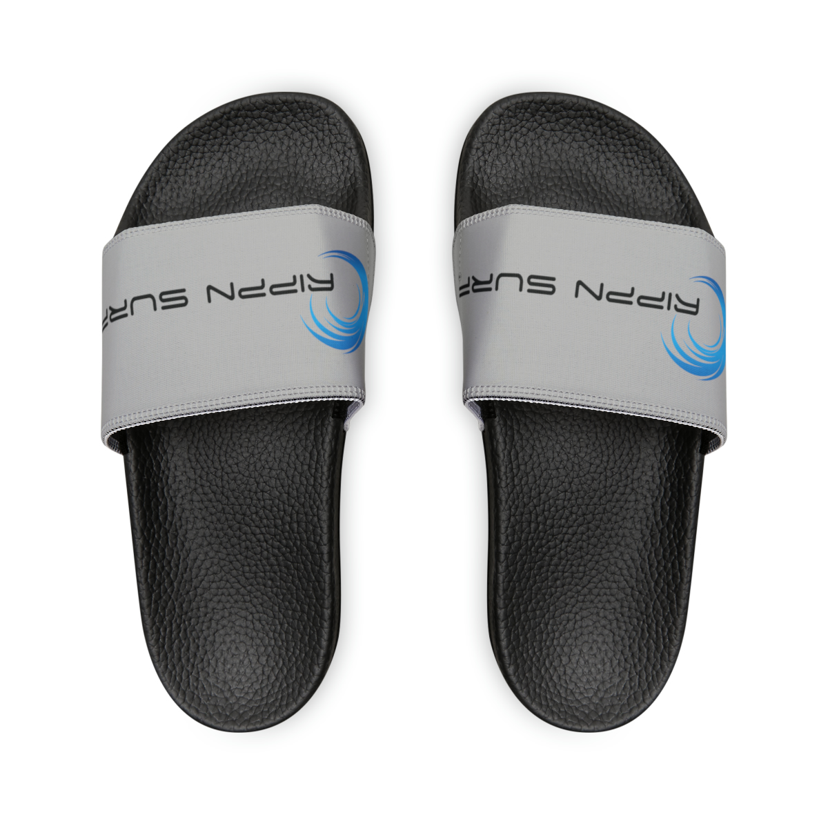 Rippn Surf Silver Men’s Chill Slide Sandals(Dark Soled) - Image 2
