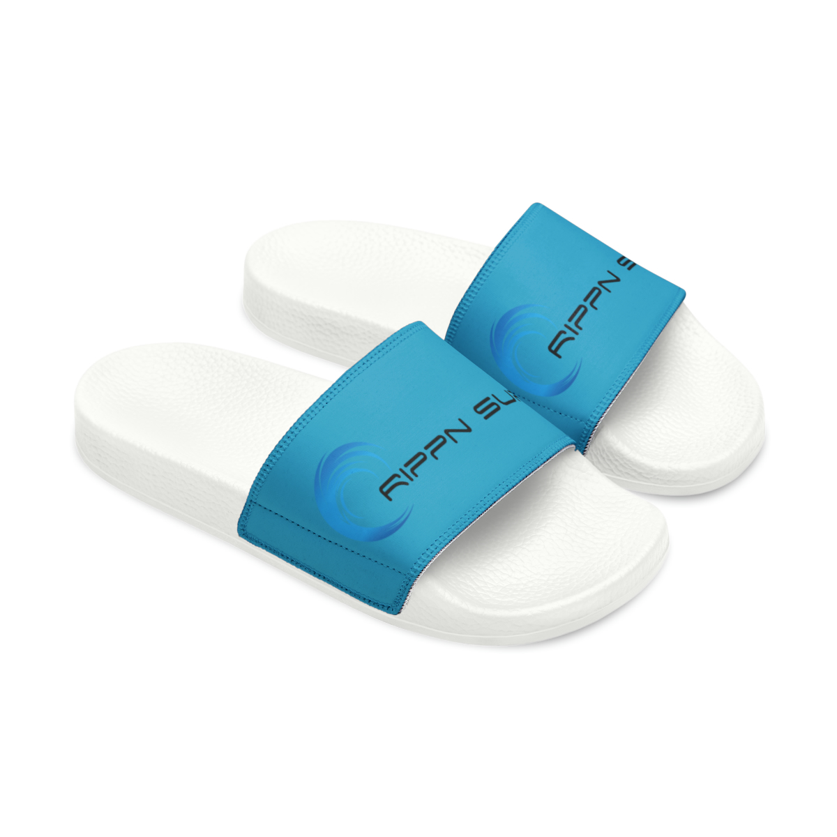 Rippn Surf Ocean Blue Men’s Chill Slide Sandals - Image 7