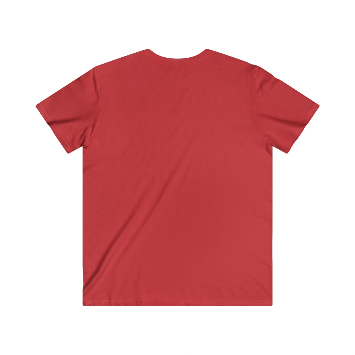 Rippn Surf Men's Red Fitted V-Neck Short Sleeve Tee - Image 2