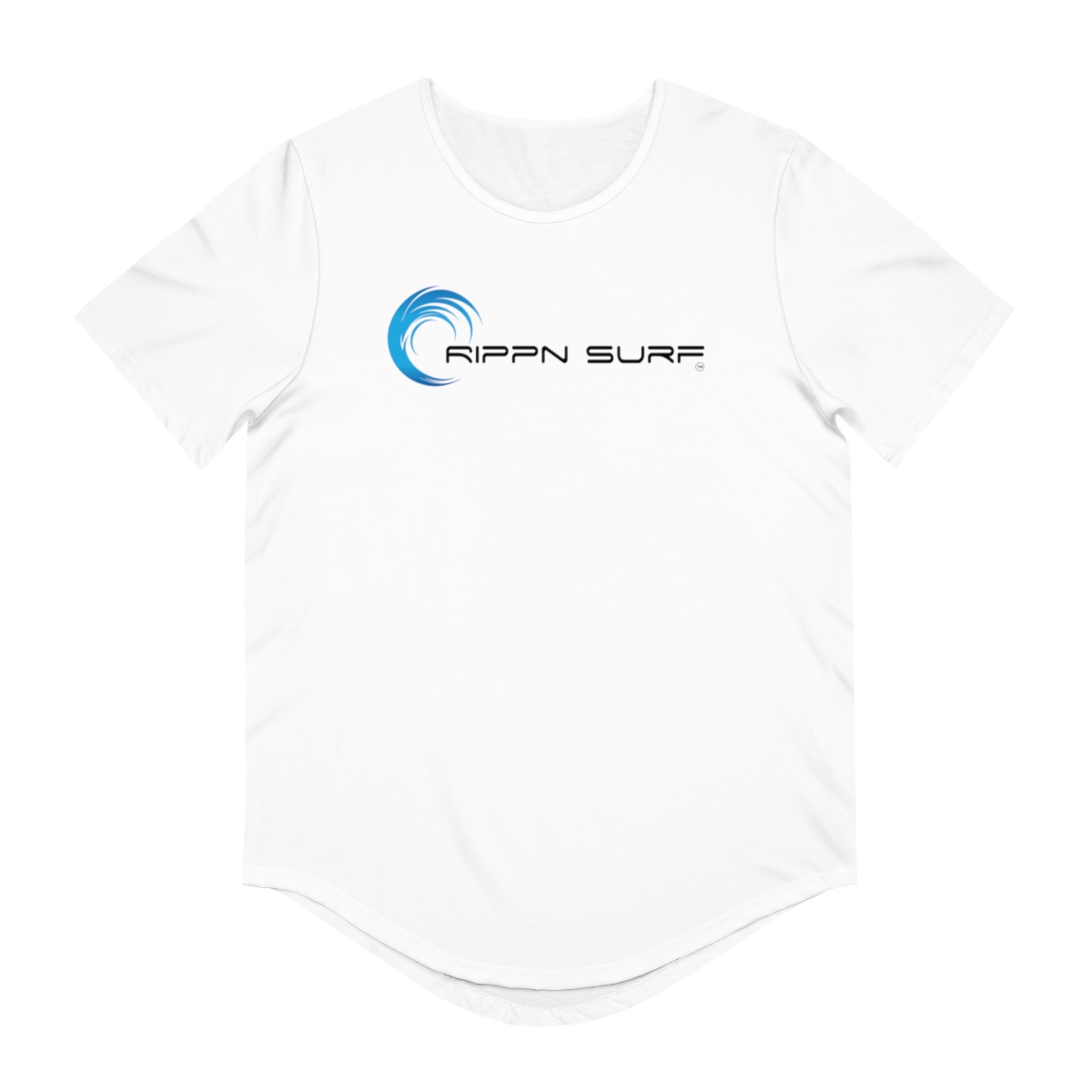 Rippn Surf Men's Curved Hem Tee - Image 2