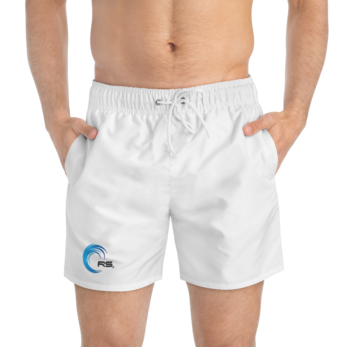 Rippn Surf Frontside Backside RS Wave Men’s Swim Trunks - Image 10