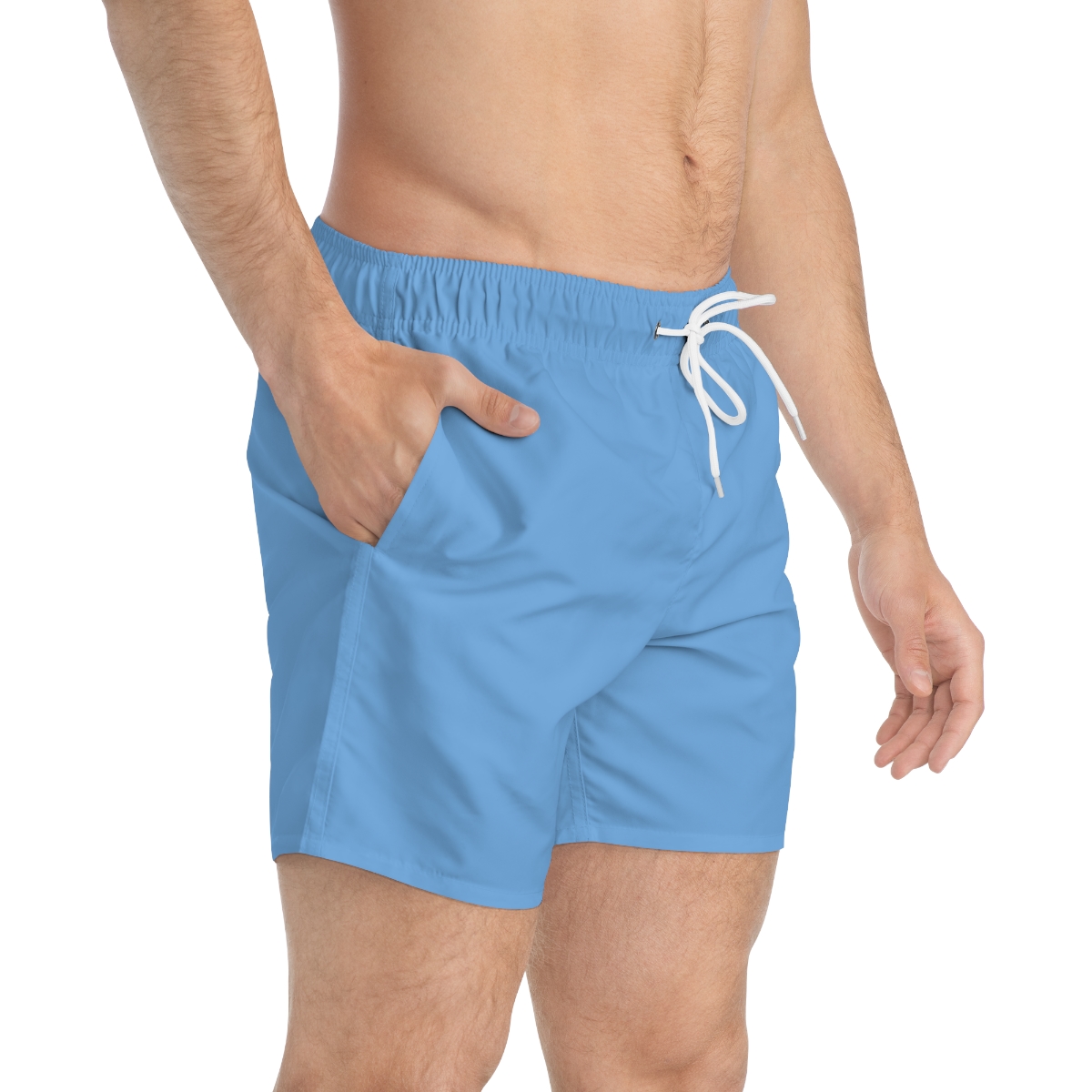Rippn Surf Ocean Blue Vert Wave Men’s Swim Trunks - Image 40