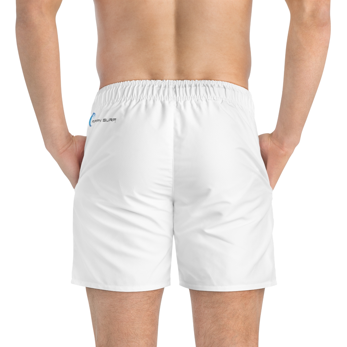 Rippn Surf Frontside Backside RS Wave Men’s Swim Trunks