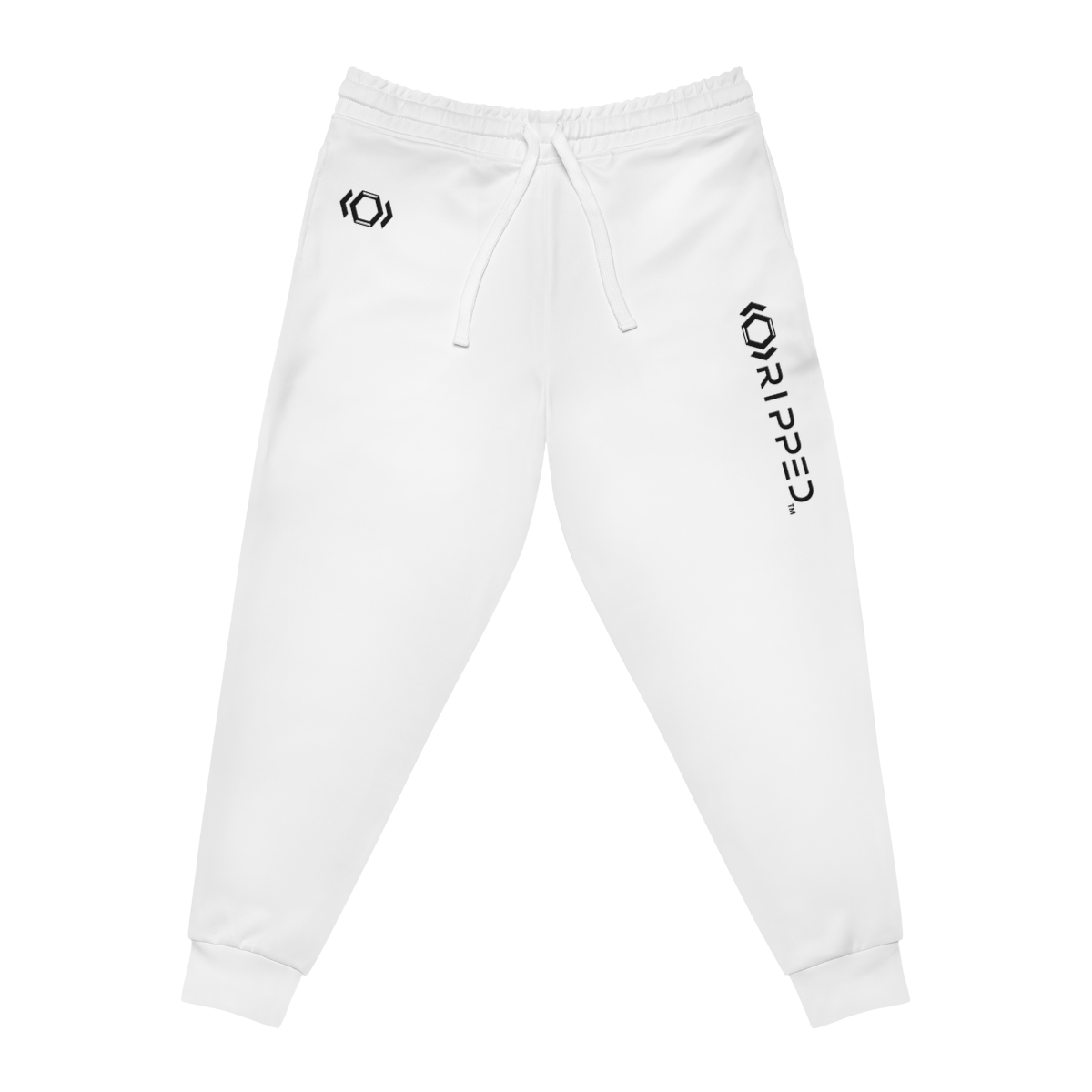 Ripped Vert Hex Men’s Athletic Joggers - Image 2