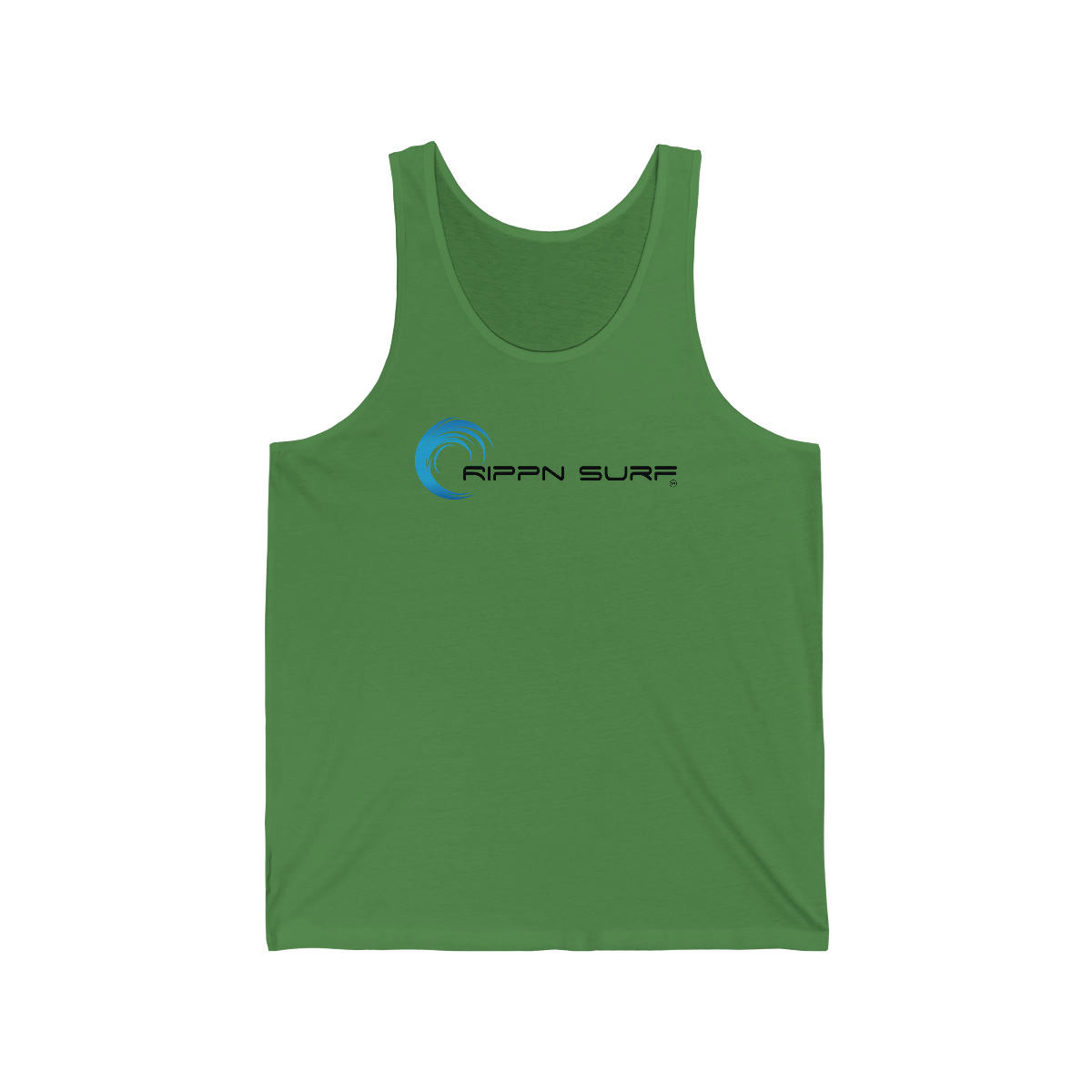 Rippn Surf Mens Green Tank