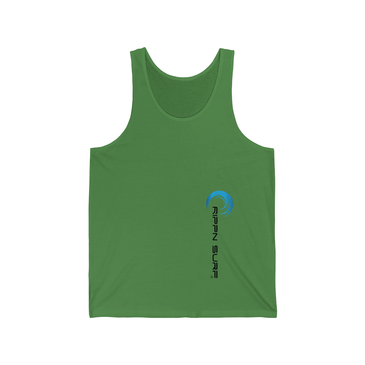 Rippn Surf Mens Green Vert Tank