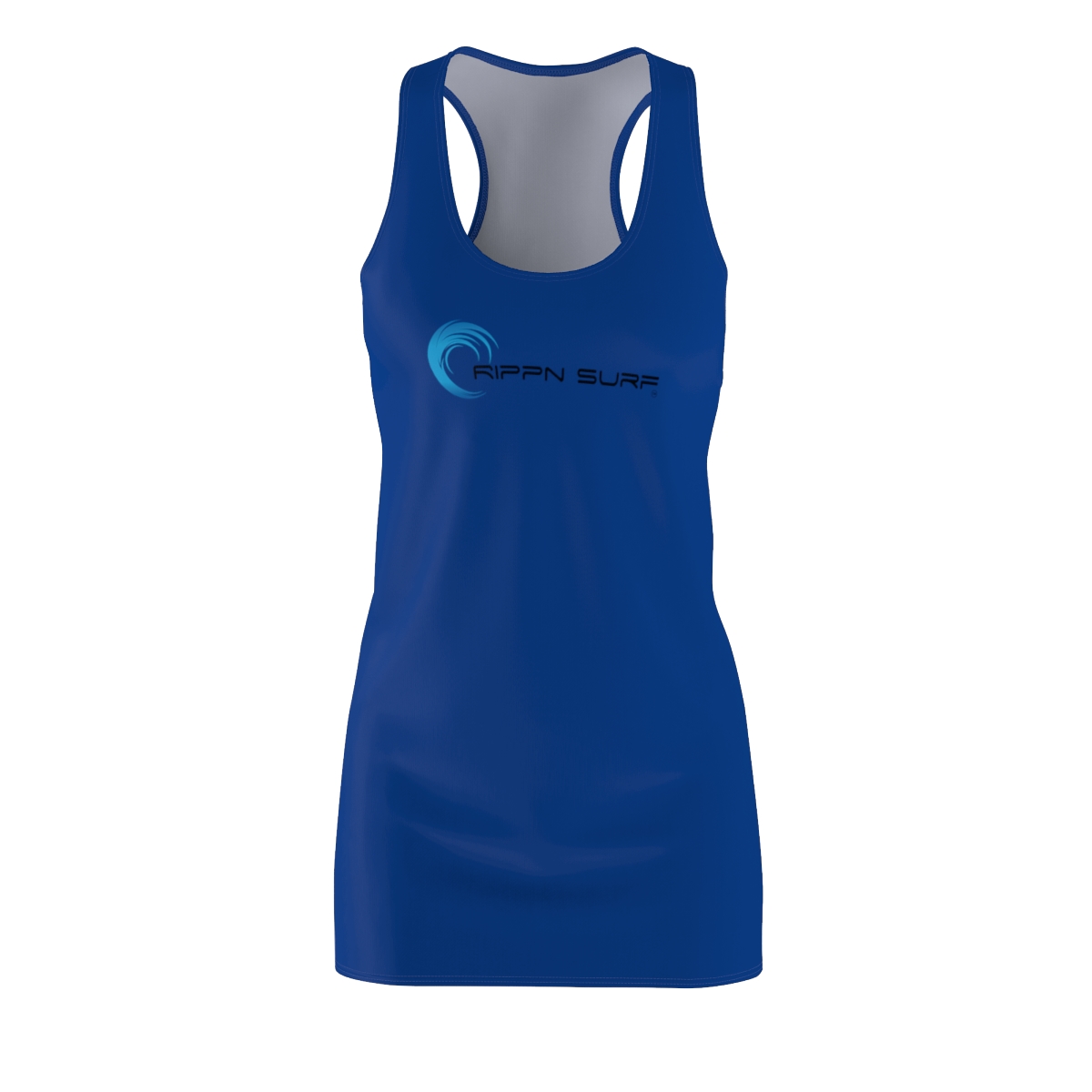 Rippn Surf Women's Dark Blue Racerback Dress - Image 2