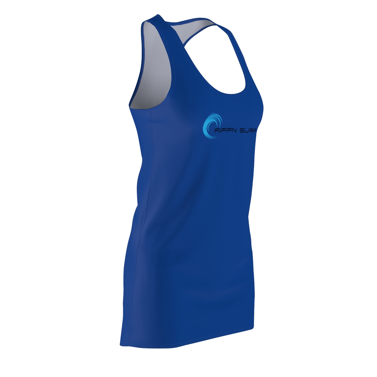 Rippn Surf Women's Dark Blue Racerback Dress - Image 4
