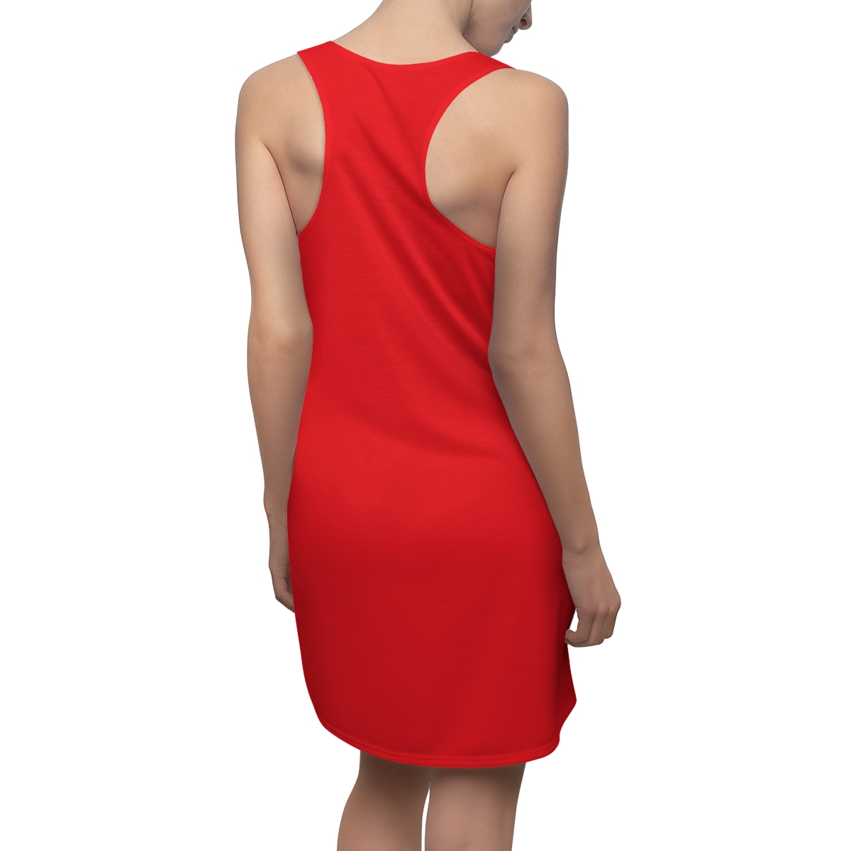 Rippn Surf Women's Red Racerback Dress - Image 7