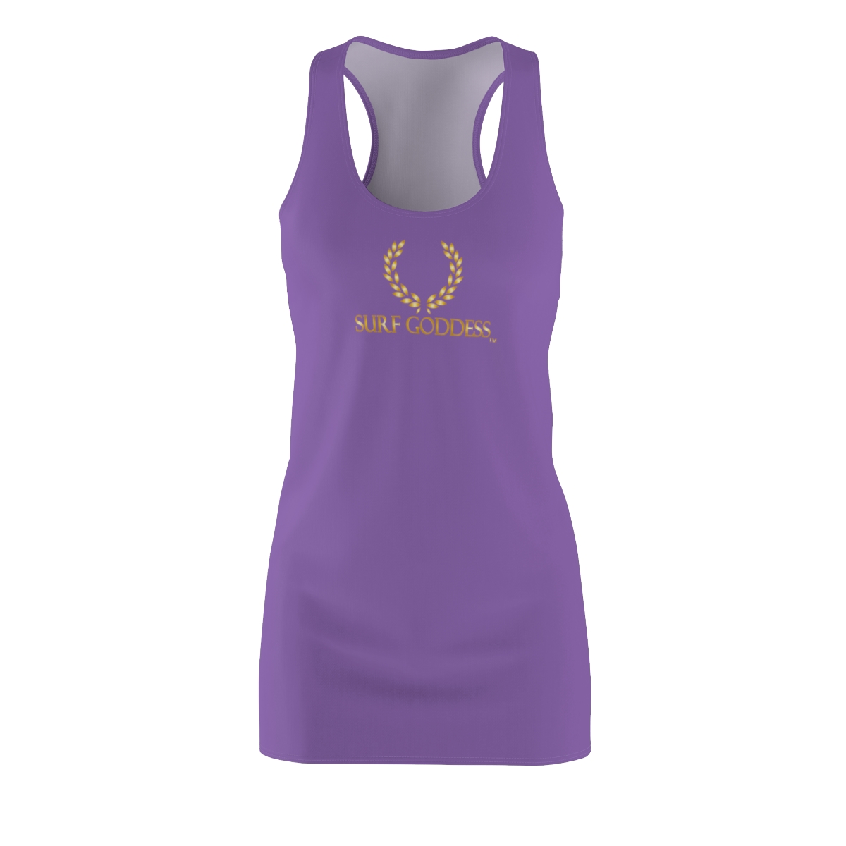 Surf Goddess Women's Purple Racerback Dress - Image 2