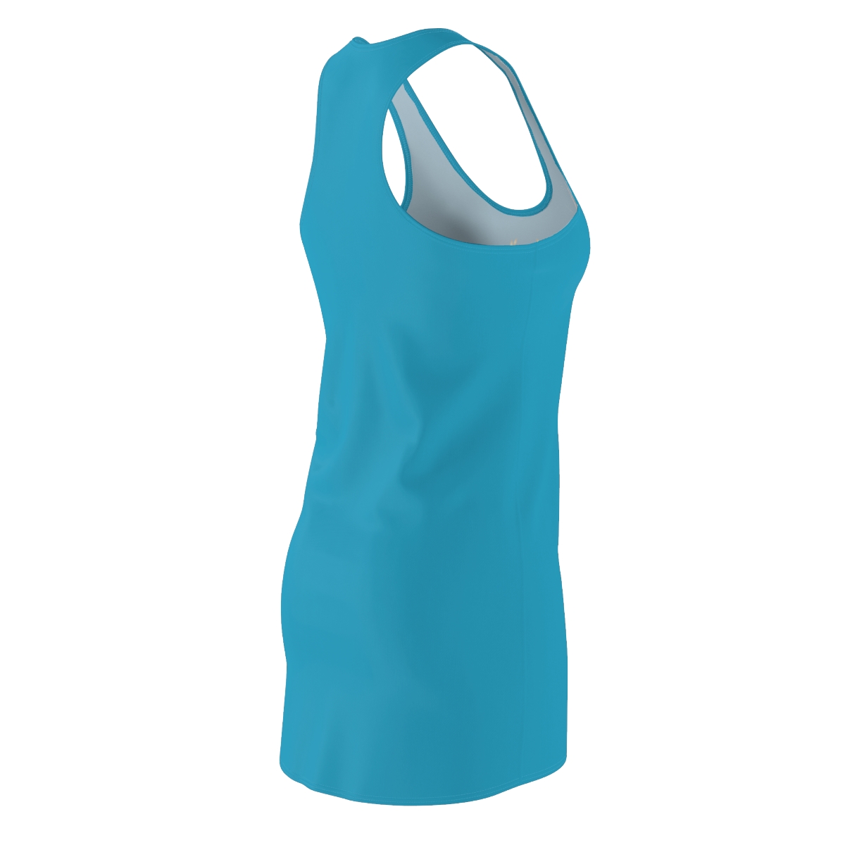 Surf Goddess Women's Ocean Blue Racerback Dress - Image 5