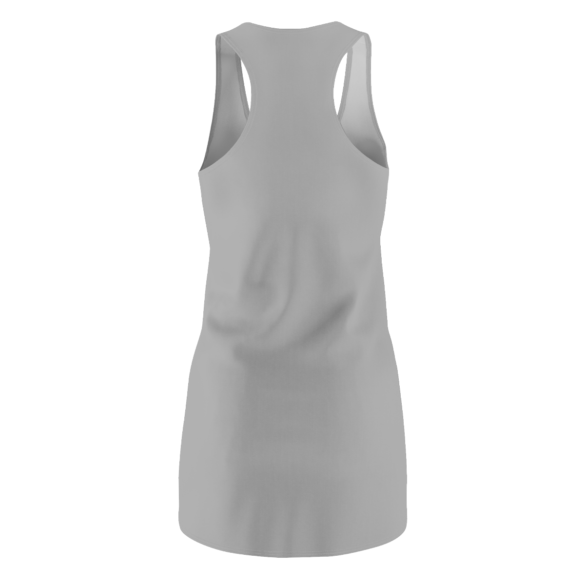 Rippn Surf Women's Light Grey Racerback Dress - Image 3